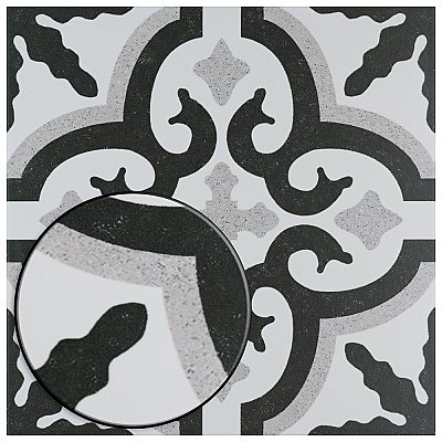 Jaen 9-3/4" x 9-3/4" Porcelain Floor & Wall Tile - 16 Tiles Per Case - 10.88 Sq. Ft.