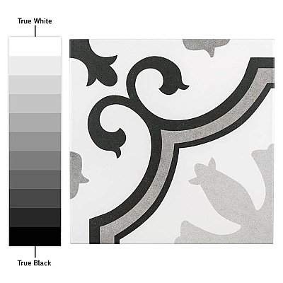Lacour Grey Porcelain Tile - 9-3/4" x 9-3/4" - Sold Per Case of 16 - 10.76 Sq Ft Per Case