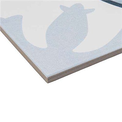 Lacour Arctic Porcelain Tile - 9-3/4" x 9-3/4" - Sold Per Case of 16 - 10.76 Sq Ft Per Case