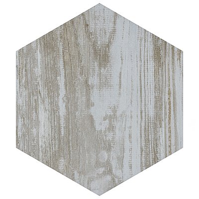 Suomi Hex Grey 8-5/8" x 9-7/8" Porcelain Floor & Wall Tile -25 Tiles Per Case - 11.5 Sq. Ft.