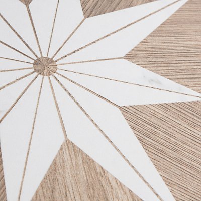 Llama Stella Loire Verso Noce 9-3/4" x 9-3/4" Porcelain Floor & Wall Tile - Per Case of 16 - 10.88 Sq. Ft.