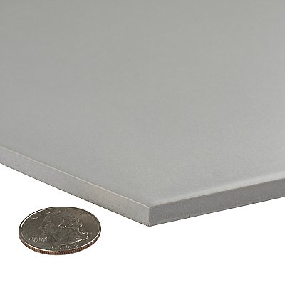 Textile Basic Hex Silver 8-5/8" x 9-7/8" Porcelain Tile - Sold Per Case of 25 - 11.56 Square Feet