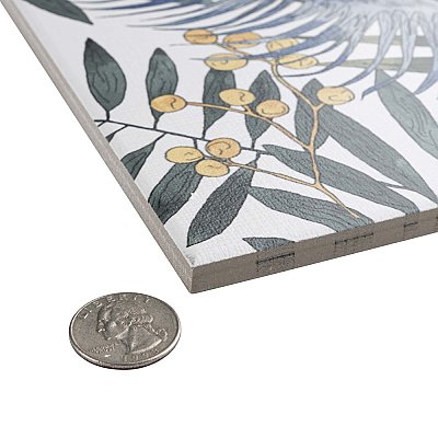 Tahiri Garden 9-3/4" x 9-3/4" Porcelain Floor & Wall Tile - 16 Tiles Per Case - 10.88 Sq. Ft.