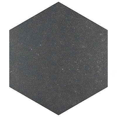 Traffic Hex Dark 8-5/8" x 9-7/8" Porcelain Floor & Wall Tile - 25 Tiles Per Case - 11.5 Sq. Ft.