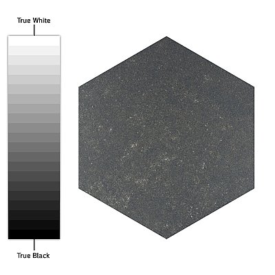 Traffic Hex Dark 8-5/8" x 9-7/8" Porcelain Floor & Wall Tile - 25 Tiles Per Case - 11.5 Sq. Ft.