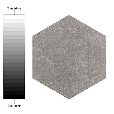 Traffic Hex Grey 8-5/8" x 9-7/8" Porcelain Floor & Wall Tile - 25 Tiles Per Case - 11.5 Sq. Ft.