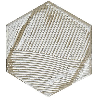 Vintage Hex Blanco 8-5/8" x 9-7/8" Porcelain Tile - Case of 25 Pieces - 11.19 - Square Feet Per Case