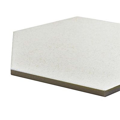 Vintage Hex Blanco 8-5/8" x 9-7/8" Porcelain Tile - Case of 25 Pieces - 11.19 - Square Feet Per Case