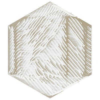Venice Hex Colors Light 8-5/8"x9-7/8" Porcelain Floor and Wall Tile - Per Case of 25 - 11.56 Sq. Ft