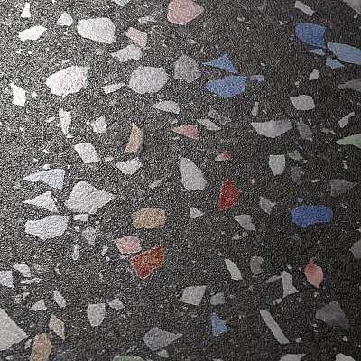 Venice Hex Colors Dark 8-5/8"x9-7/8" Porcelain Floor and Wall Tile - Per Case of 25 - 11.56 Sq. Ft