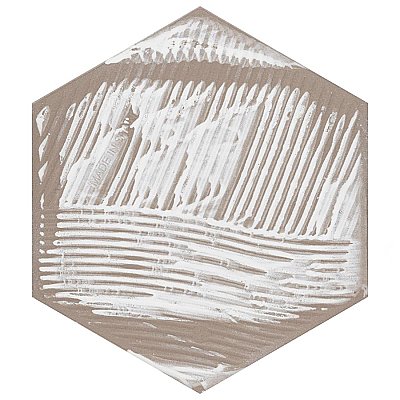 Venice Hex XT Silver 8-5/8"x9-7/8" Porcelain Floor and Wall Tile - Per Case of 25 - 11.56 Sq. Ft