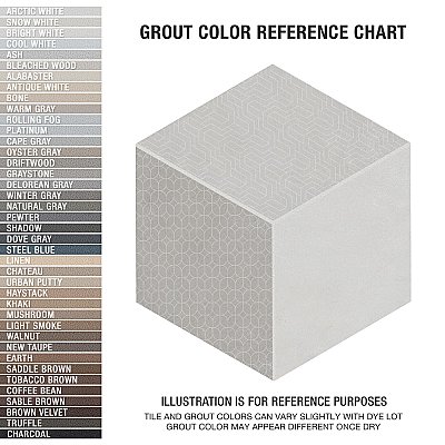 Panama Hex Diamond Deco 8-5/8" x 9-7/8" Porcelain Floor & Wall Tile - 25 Tiles Per Case - 11.5 Sq. Ft.