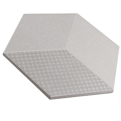 Panama Hex Diamond Deco 8-5/8" x 9-7/8" Porcelain Floor & Wall Tile - 25 Tiles Per Case - 11.5 Sq. Ft.