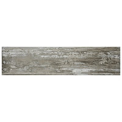 Suomi Grey 8-1/2" x 35-1/2" Porcelain Floor and Wall Tile - 6 Tiles Per Case - 12.78 Sq. Ft.