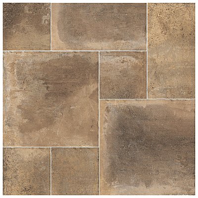Adobe Terra Modular 39-3/8" x 39-3/8" Porcelain Floor and Wall Tile - 8 Tiles Per Case - 10.84 Square Feet