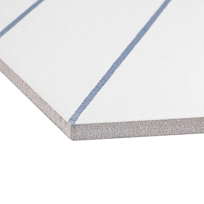 Porto Savona Hex Niagara 8-5/8" x 9-7/8" Porcelain Floor & Wall Tile - 25 Tiles Per Case - 11.5 Sq. Ft.