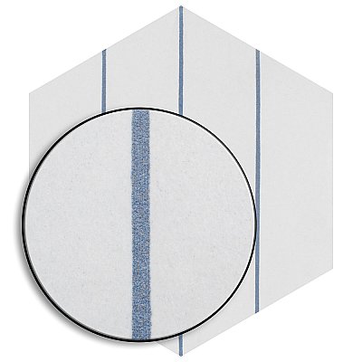 Porto Savona Hex Niagara 8-5/8" x 9-7/8" Porcelain Floor & Wall Tile - 25 Tiles Per Case - 11.5 Sq. Ft.