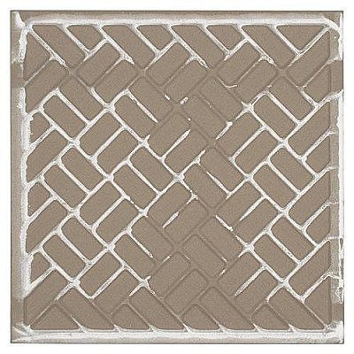 Stella Day Blue and White 9-3/4" x 9-3/4" Ceramic Tile - Sold Per Case of 16 - 11.11 Square Feet Per Case