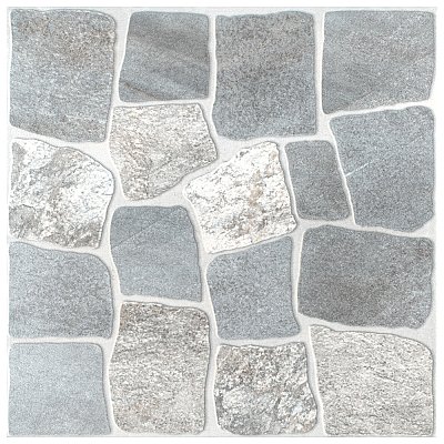 Laja Gris 17-3/4" x 17-3/4" Ceramic Floor & Wall Tile - 11 Tiles Per Case - 24.2 Sq. Ft.