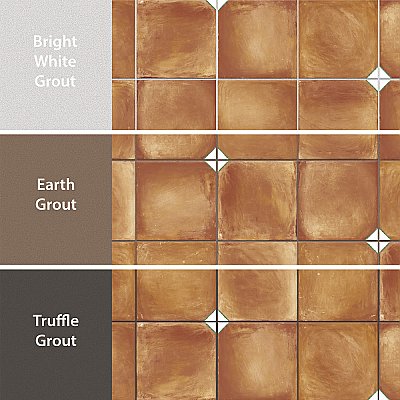 Sentier des Ocres Coin Green 7-7/8" x 7-7/8" Porcelain Floor and Wall Tile - 16 Tiles Per Case - 7.2 Square Feet