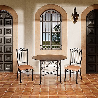 Sentier des Ocres Coin Green 7-7/8" x 7-7/8" Porcelain Floor and Wall Tile - 16 Tiles Per Case - 7.2 Square Feet