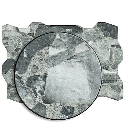 Rambla Grafito 14-5/8" x 22-3/4" Porcelain Floor & Wall Tile - 6 Tiles Per Case - 14.04 Sq. Ft.