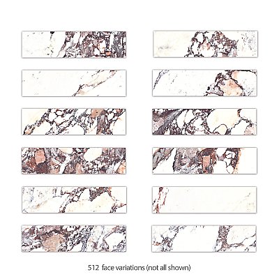 Touche Rubis 2-7/8" x 11-3/4" Porcelain Floor and Wall Tile - 48 Tiles Per Case - 11.52 Square Feet