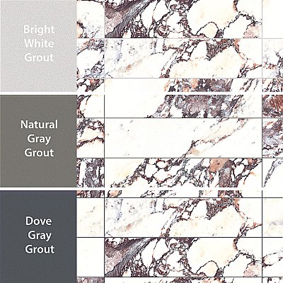 Touche Rubis 2-7/8" x 11-3/4" Porcelain Floor and Wall Tile - 48 Tiles Per Case - 11.52 Square Feet