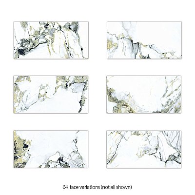 Touche Jade 11-3/4" x 23-1/2" Porcelain Floor and Wall Tile - 6 Tiles Per Case - 11.58 Square Feet