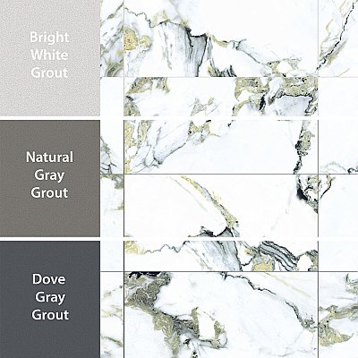 Touche Jade 11-3/4" x 23-1/2" Porcelain Floor and Wall Tile - 6 Tiles Per Case - 11.58 Square Feet