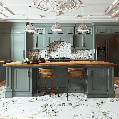 Touche Jade 11-3/4" x 23-1/2" Porcelain Floor and Wall Tile - 6 Tiles Per Case - 11.58 Square Feet