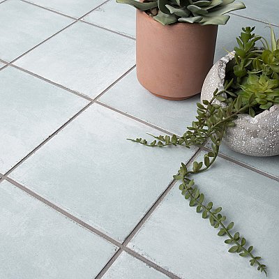 Barcelona Ocean Blue 5-3/4" x 5-3/4" Porcelain Tile - Sold Per Case of 44 - 10.77 Square Feet