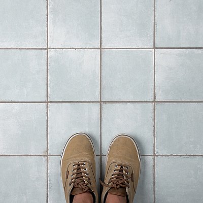 Barcelona Ocean Blue 5-3/4" x 5-3/4" Porcelain Tile - Sold Per Case of 44 - 10.77 Square Feet