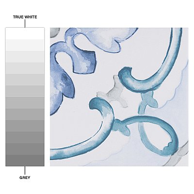 Saint Germain Gele Deco Jules 5-3/4" x 5-3/4" Porcelain Floor & Wall Tile - 10.46 Sq. Ft - 44 Tiles Per Case