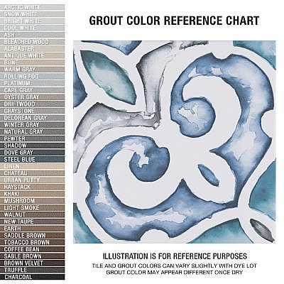 Saint Germain Gele Deco Simone 5-3/4" x 5-3/4" Porcelain Floor & Wall Tile - 10.46 Sq. Ft - 44 Tiles Per Case