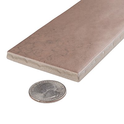 Heritage Wine 2-3/8" x  9-5/8" Porcelain Floor & Wall Tile - 34 Tiles Per Case - 5.78 Sq. Ft.