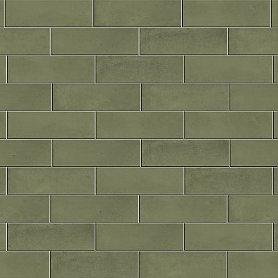Coco Matte Moss Verde 2" x 5-7/8" Porcelain Floor & Wall Tile - 66 Tiles Per Case - 5.94 Sq. Ft.