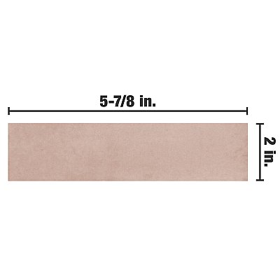 Coco Matte Orchard Pink 2" x 5-7/8" Porcelain Floor & Wall Tile - 66 Tiles Per Case - 5.94 Sq. Ft.