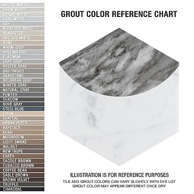 Classico Bardiglio Hex Moon Dark 7" x 8" Porcelain Floor & Wall Tile - Per Case of 25 - 7.50 Sq. Ft.