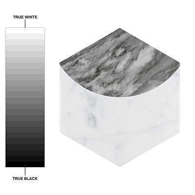 Classico Bardiglio Hex Moon Dark 7" x 8" Porcelain Floor & Wall Tile - Per Case of 25 - 7.50 Sq. Ft.