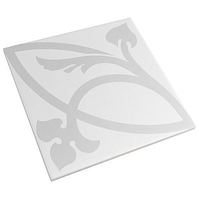 Caprice Liberty White 7-7/8" x 7-7/8" Porcelain Tile - Per Case of 25 - 11.30 Square Feet