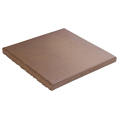 Quarry Flame Brown 5-7/8" x 5-7/8" Ceramic Floor & Wall Bullnose Trim Tile - Sold by the individual piece