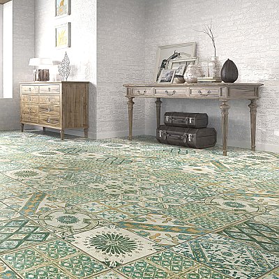 Quarry Retro Blanco 2 Dafodil 12-3/4" x 12-3/4" Ceramic Floor & Wall Quarry Tile - 1 Tiles Per Case - 1.16 Sq. Ft.