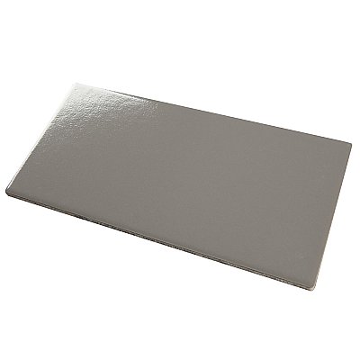 Piscina Brick Glossy Dark Grey 9-5/8" x 19-1/2" Porcelain Floor and Wall Tile - 8 Tiles Per Case - 10.64 Square Feet