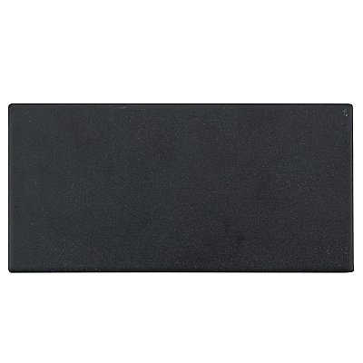 Piscina Brick Matte Nero 9-5/8" x 19-1/2" Porcelain Floor and Wall Tile - 8 Tiles Per Case - 10.64 Square Feet