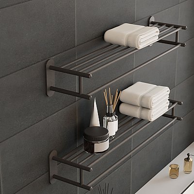 Piscina Brick Matte Nero 9-5/8" x 19-1/2" Porcelain Floor and Wall Tile - 8 Tiles Per Case - 10.64 Square Feet