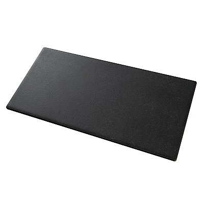 Piscina Brick Matte Nero 9-5/8" x 19-1/2" Porcelain Floor and Wall Tile - 8 Tiles Per Case - 10.64 Square Feet