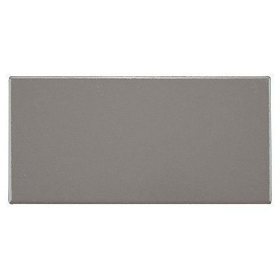 Piscina Brick Matte Dark Grey 9-5/8" x 19-1/2" Porcelain Floor and Wall Tile - 8 Tiles Per Case - 10.64 Square Feet