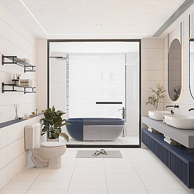 Piscina Brick Matte Blanco 9-5/8" x 19-1/2" Porcelain Floor and Wall Tile - 8 Tiles Per Case - 10.64 Square Feet