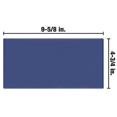 Piscina Brick Cobalt Matte 4-3/4" x 9-5/8" Porcelain Floor & Wall Tile -34 Tiles Per Case - 11.22 Sq. Ft.